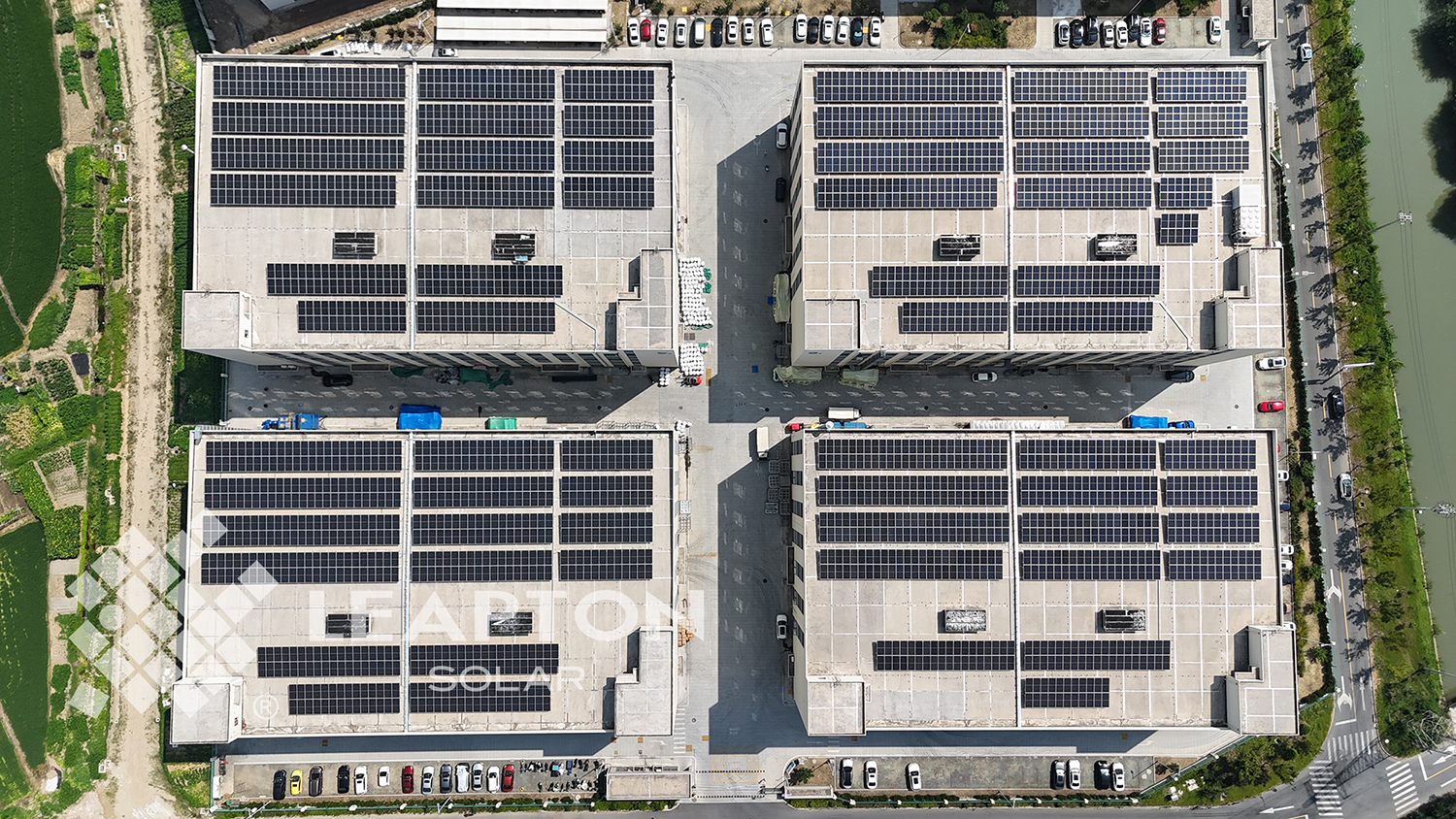 Leapton Energy Successfully Connects 1.2MW Industrial Rooftop Power Station to the Grid