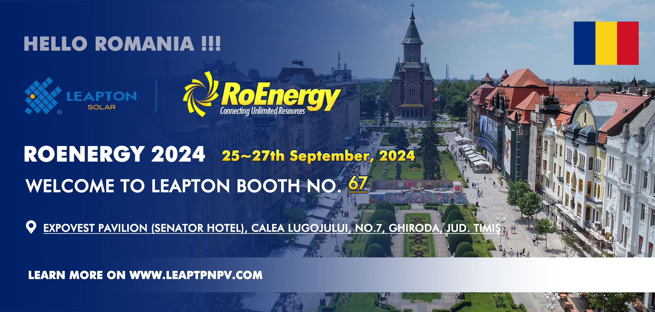 Leapton Energy to Participate in RoEnergy 2024 in Romania