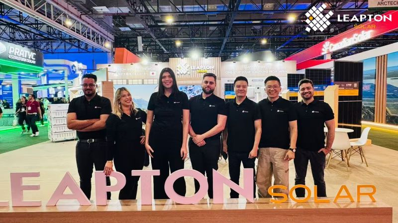 A Successful Showcase: Leapton Wraps Up Intersolar South America 2026